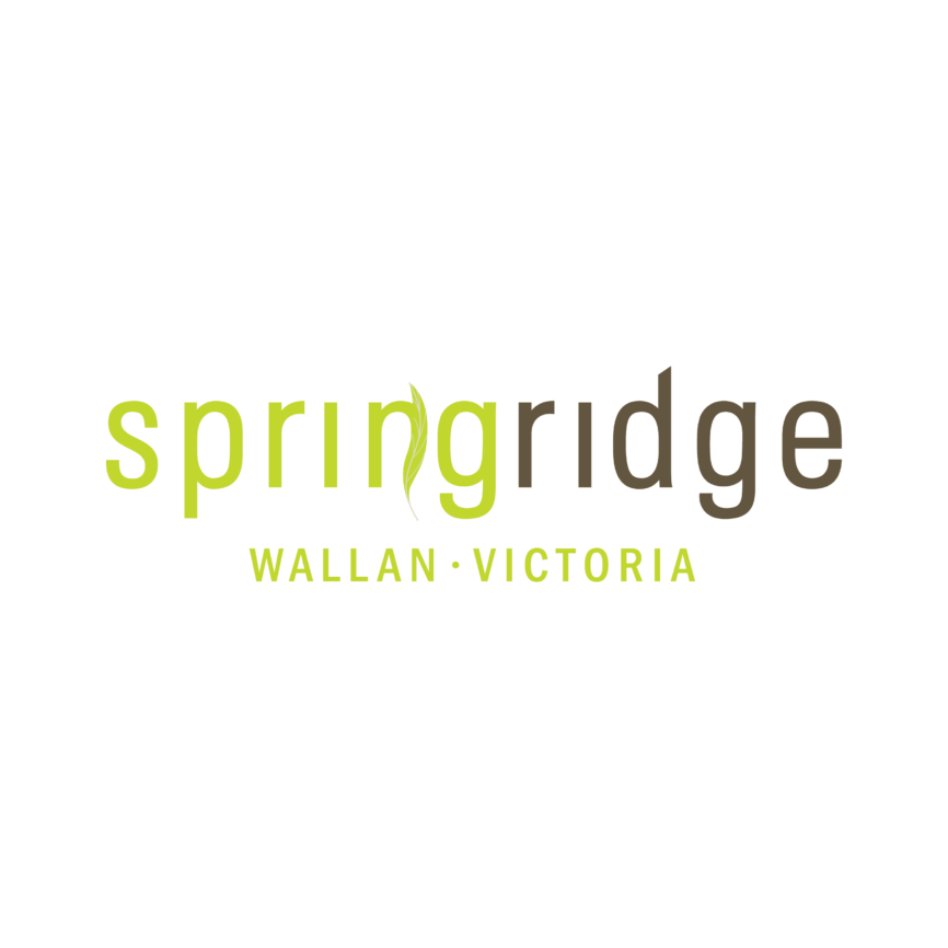 Spring Ridge Farm Logo Discover Springridge - Springridge